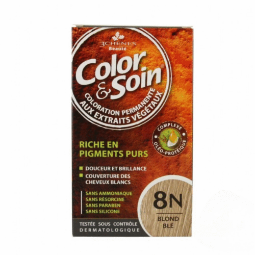 3 CHENES COLOR & SOIN COLORATION BLOND BLÉ 8N