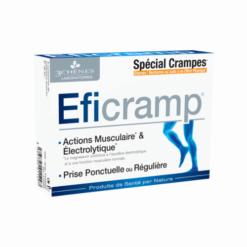 3 CHENES EFICRAMP 30 COMPRIMES
