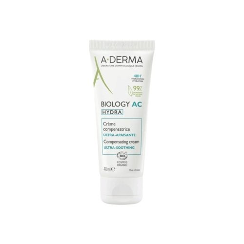 A-DERMA BIOLOGY AC HYDRA CREME COMPENSATRICE ULTRA APAISANTE 40ML