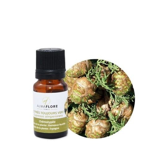 ALMAFLORE HUILE ESSENTIELLE DE CYPRÈS 10ML
