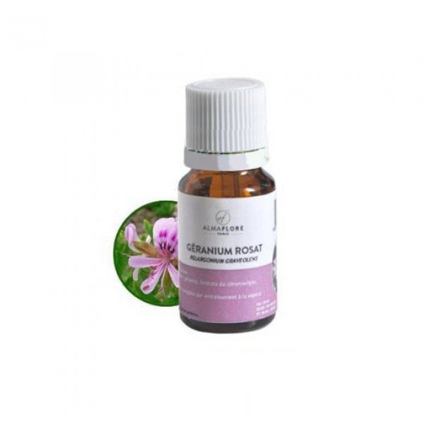 ALMAFLORE HUILE ESSENTIELLE DE GERANIUM ROSAT 10ML