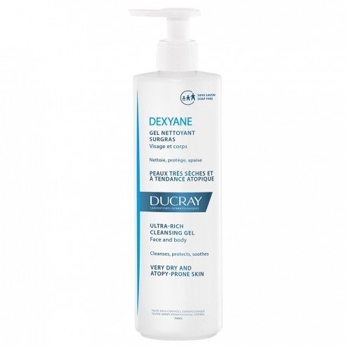 DUCRAY DEXYANE GEL NETTOYANT SURGRAS 400ML