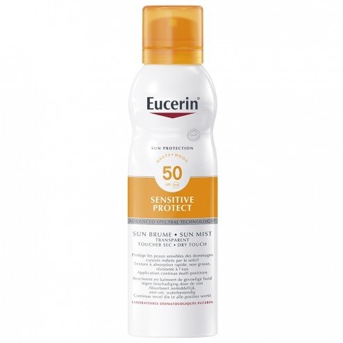EUCERIN SUN SENSITIVE PROTECT BRUME TRANSPARENTE SPF50 200ML