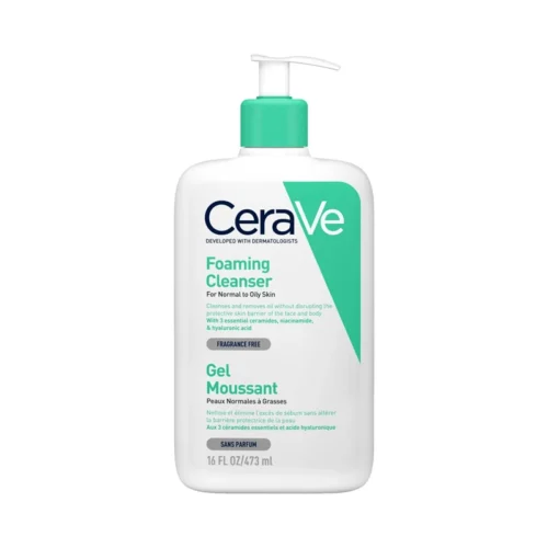CERAVE GEL MOUSSANT PEAUX NORMALES A GRASSES 473ML