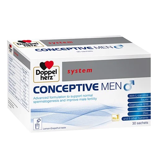 AKTIV DOPPEL HERZ CONCEPTIVE POUDRE POUR HOMMES 30 SACHETS