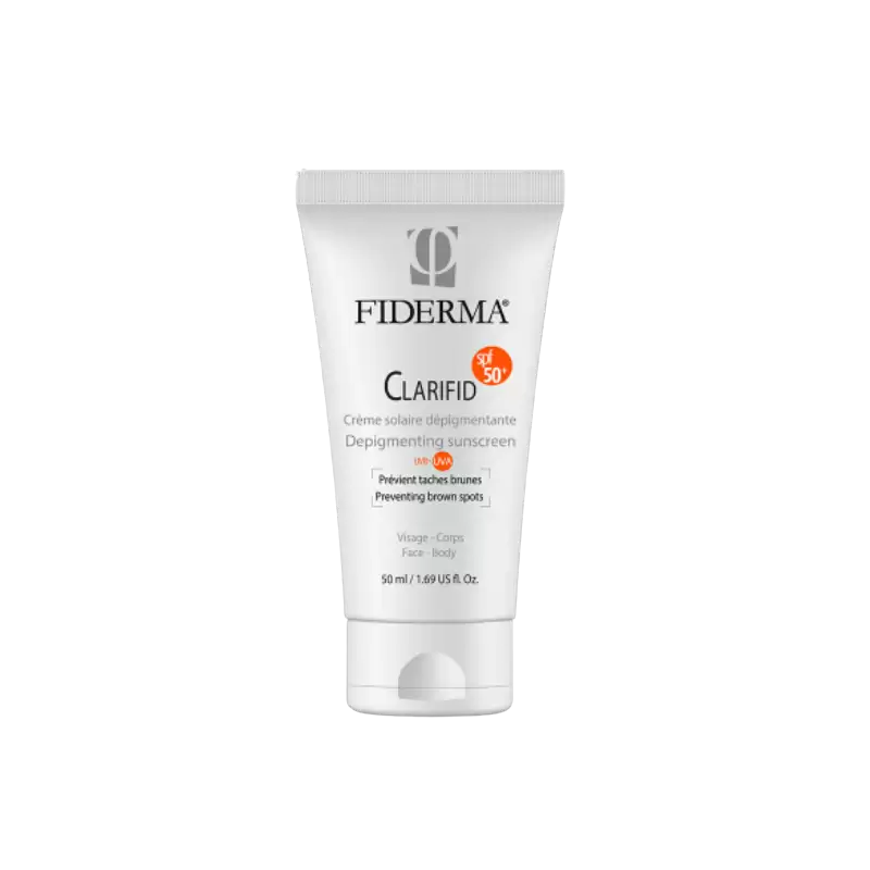 FIDERMA CLARIFID CREME DEPIGMENTANTE SOLAIRE SPF50+ 50ML