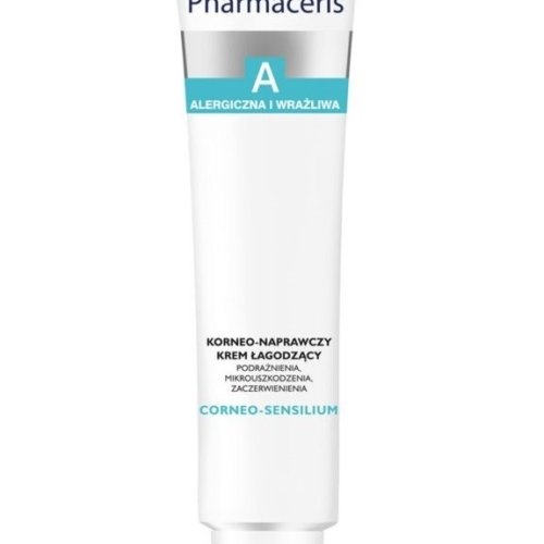 Crème Pharmaceris A Corneo Sensilium, tube de 75 ml, apaise et protège les peaux sensibles et réactives.